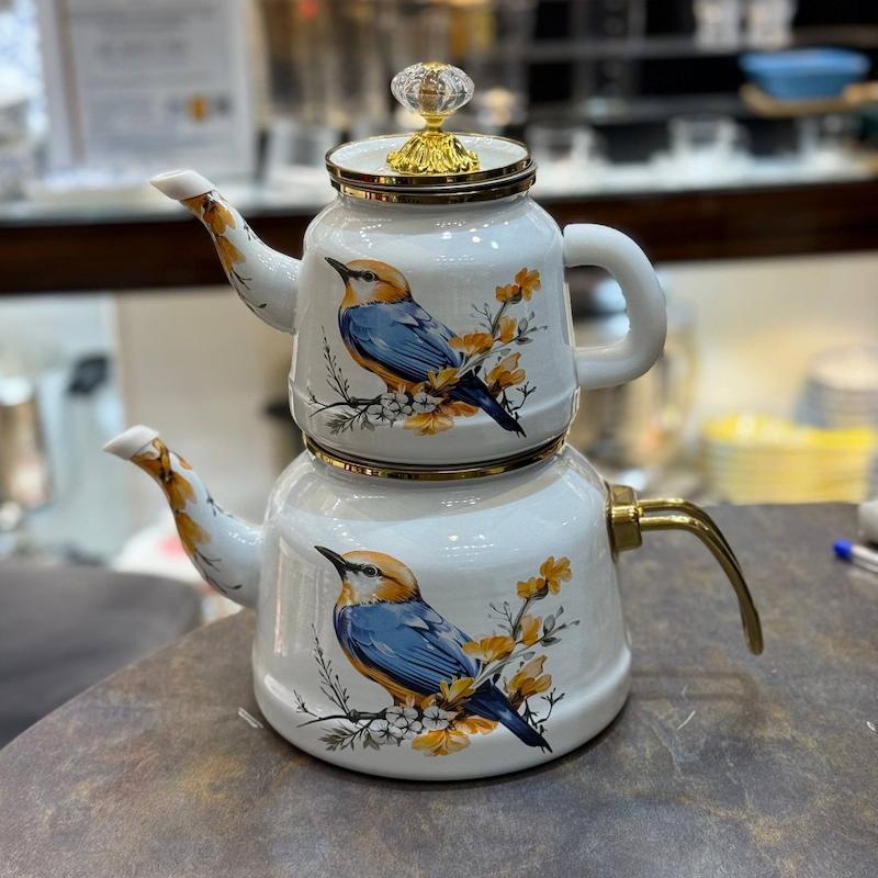 کتری لعابی هوم لوکس