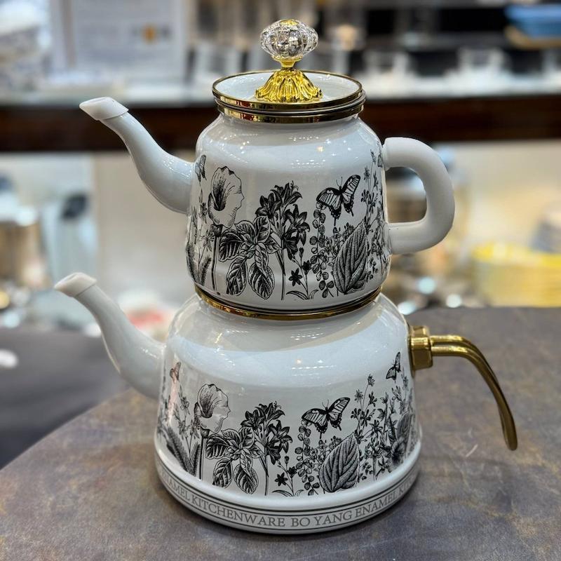 کتری لعابی هوم لوکس