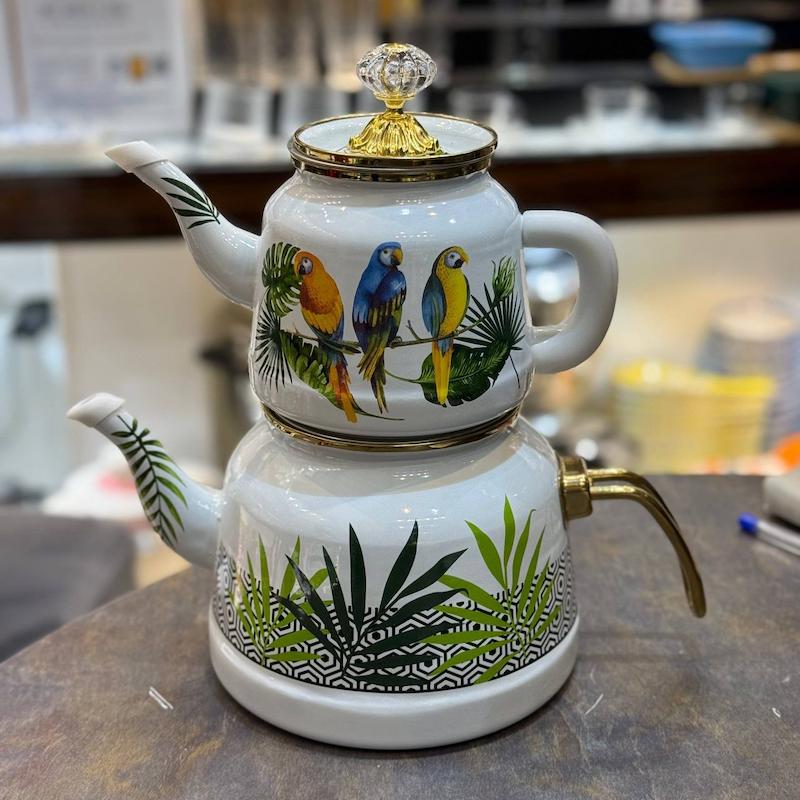 کتری لعابی هوم لوکس