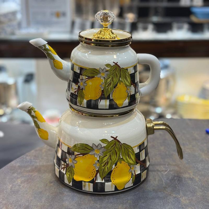 کتری لعابی هوم لوکس