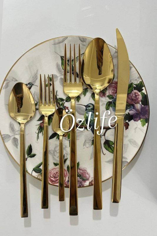 ست قاشق چنگال36پارچه 6نفره ozlife