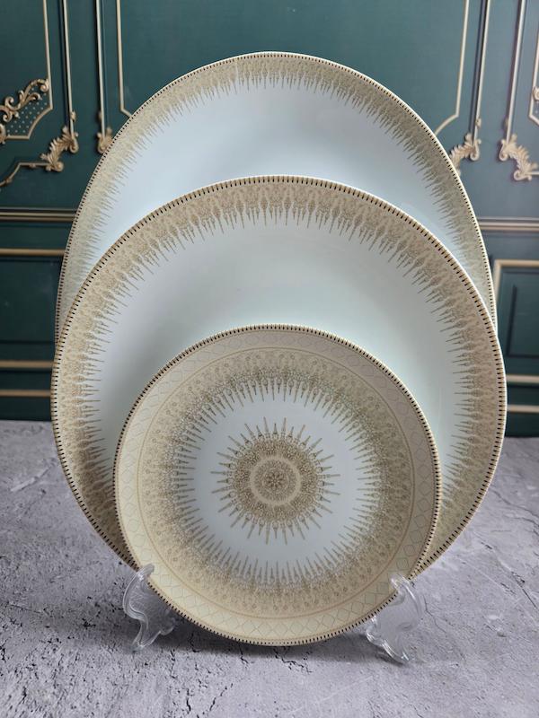 سرویس ۲۸ پارچه ۶نفره غداخوری  طرح سان کرم