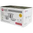سرویس قابلمه 6 پارچه استیل mgs کد 6117