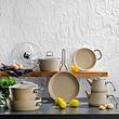 سرویس قابلمه و کتری قوری یازده پارچه مدل nwe range الماسی