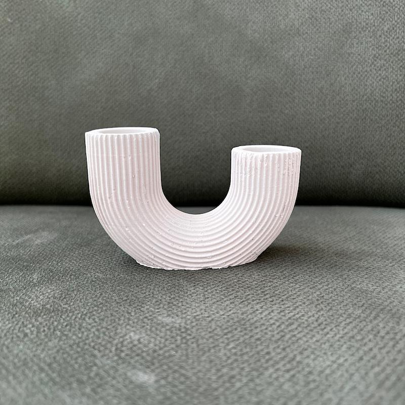 دکوری جا شمعی دوقلو