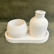 ست سینی /گلدان مراکشی k/شات پیاله