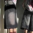 شلوارک جین سنگشورBERSHKA