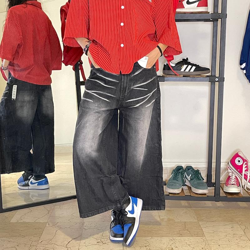 شلوارک جین BERSHKA
