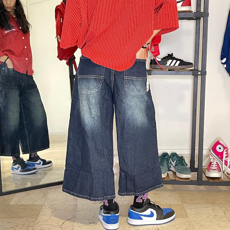 شلوارک جین BERSHKA