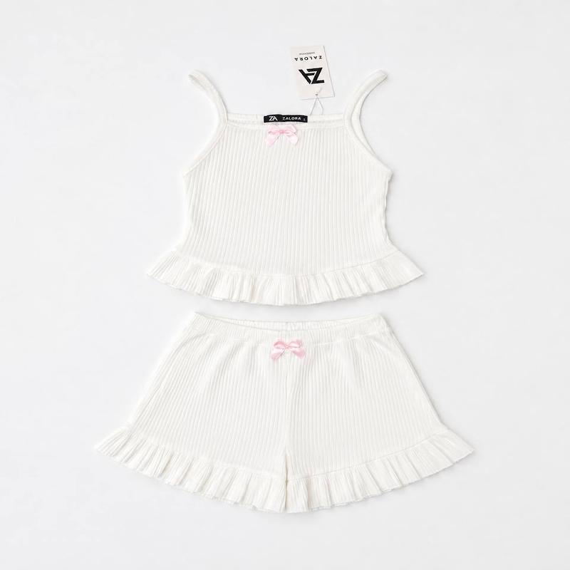 ست تاپ و شلوارک چین‌دار🎀