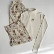ست یقه‌اسکی و پیژامه طرح‌های مختلف✨