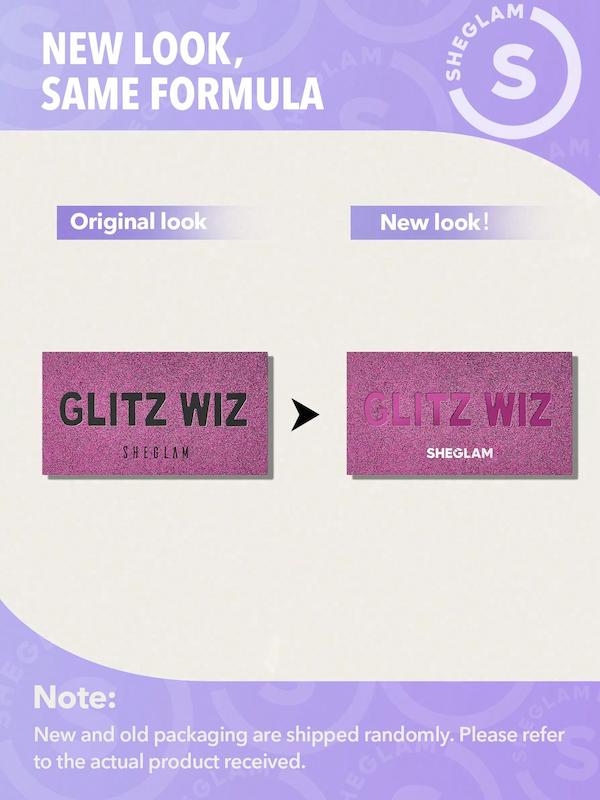 پالت سایه چشم اکلیلی گلیت ویز شیگلم | Glitz Wiz shine eyeshadow Palette Sheglam