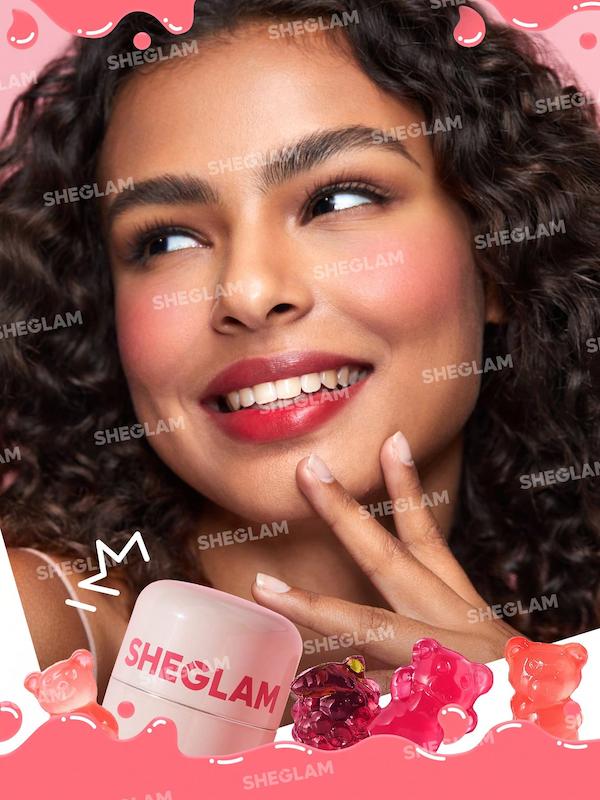 رژ گونه ژل جلی لیشس لیپ اند چیک تینت شیگلم | Jelly Licious Lip and Cheek Tint Gel blush Sheglam