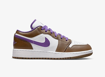 Air Jordan 1 Low ‘Purple Mocha’ Gs