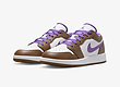 Air Jordan 1 Low ‘Purple Mocha’ Gs