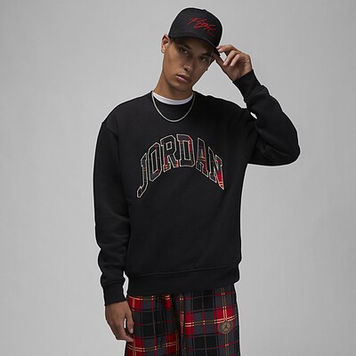 Jordan Essentials Holiday Long-Sleeve Sweater