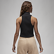 Jordan Mock Neck Half-Zip Tank Top