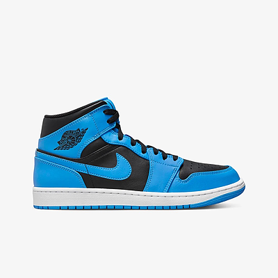 Air Jordan 1 Mid 'University Blue & Black'