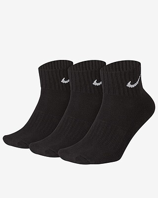 Nike Everyday Lightweight Training Ankle Socks (Black/3 Pairs)