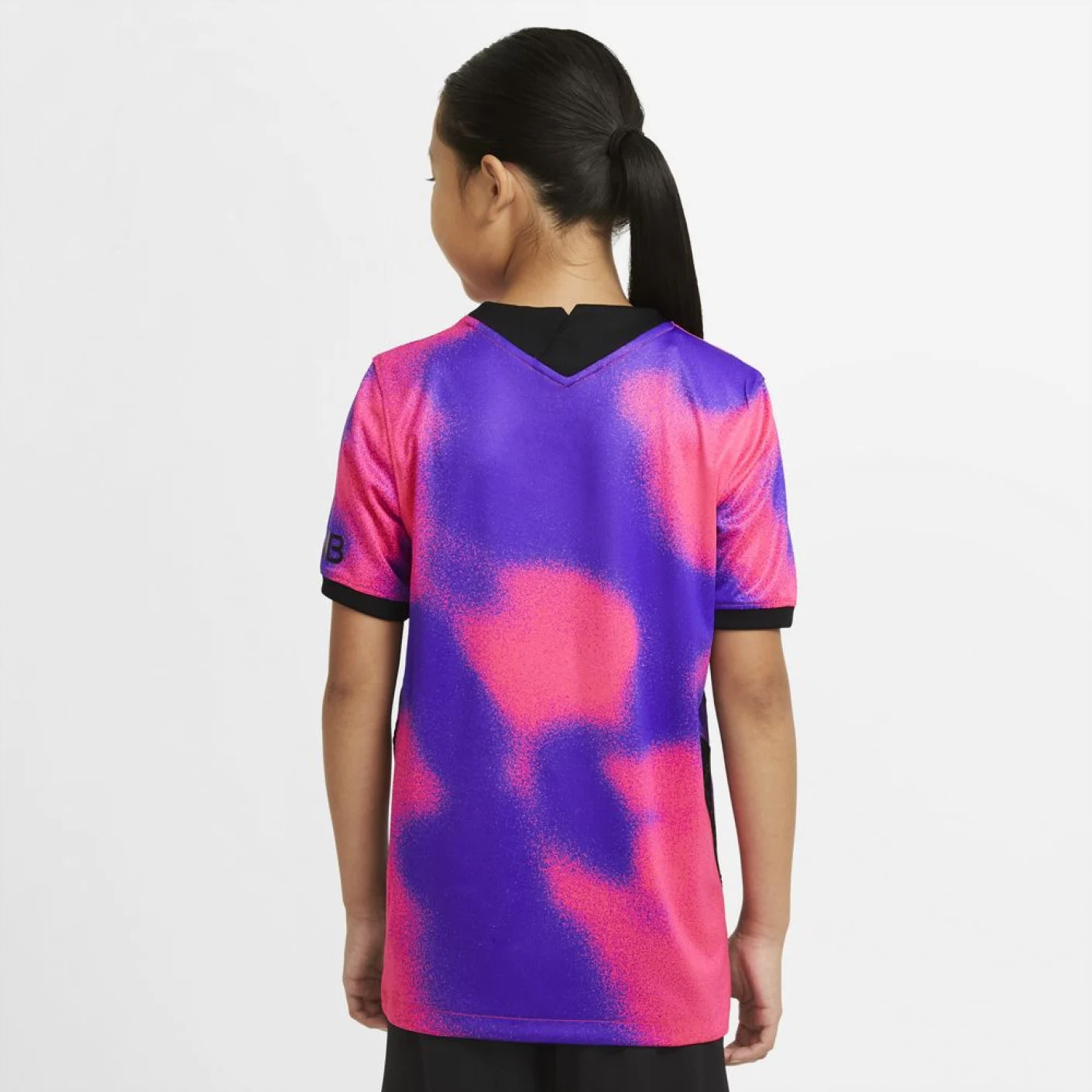 Jordan x Paris Saint-Germain Kids 4th Stadium Shirt - Hyper Pink/Black