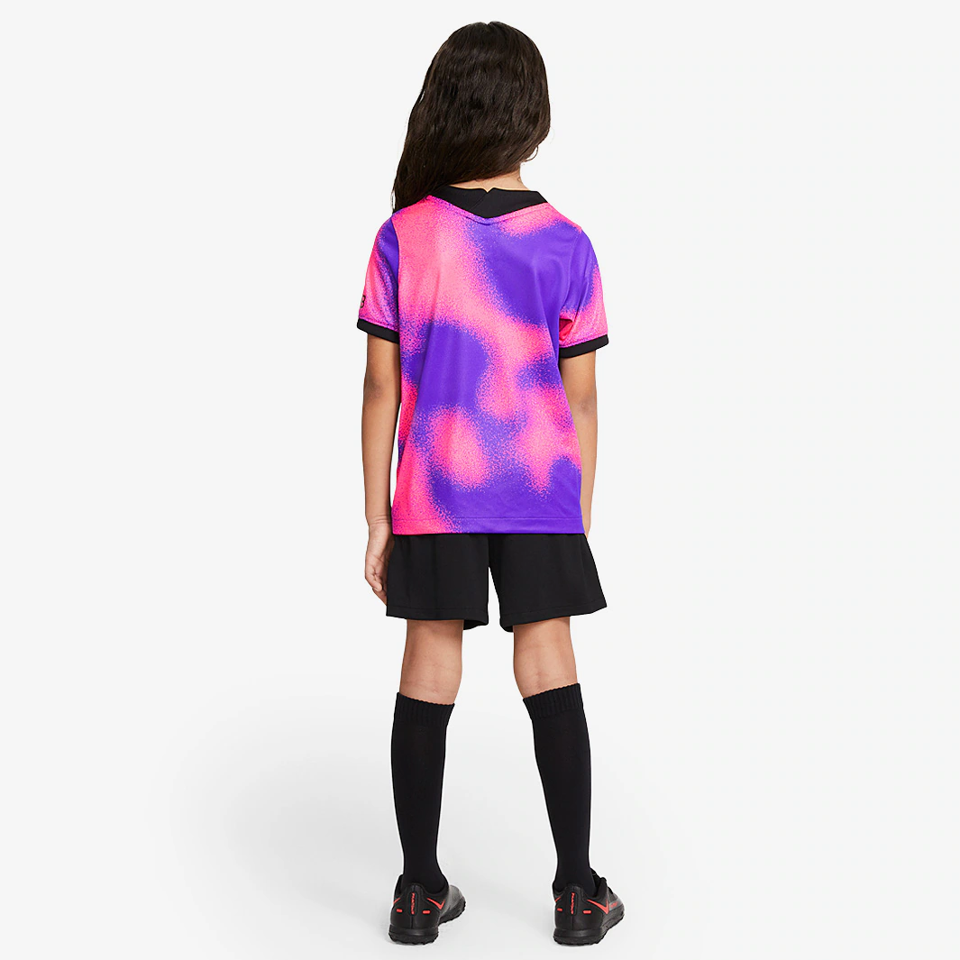 Jordan x Paris Saint-Germain Kids 4th Stadium Shirt - Hyper Pink/Black