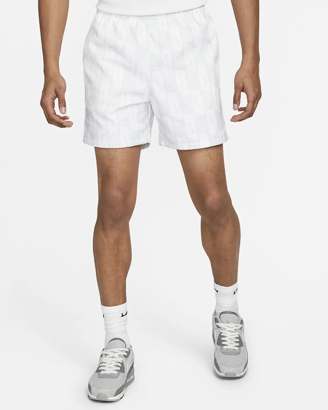 Nike Repeat Woven Flow Short (White)