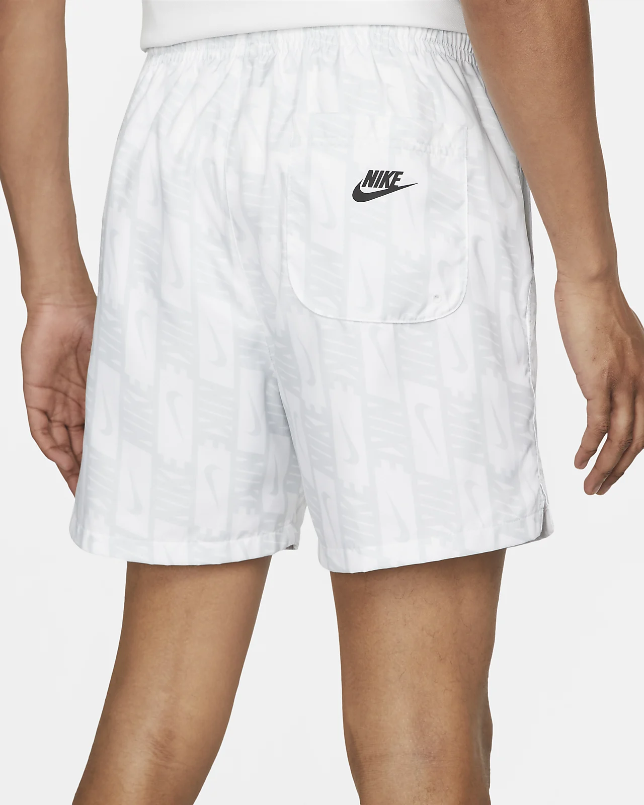 Nike Repeat Woven Flow Short (White)