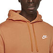 Nike Sportswear Club Fleece Pullover Hoodie (Orange)