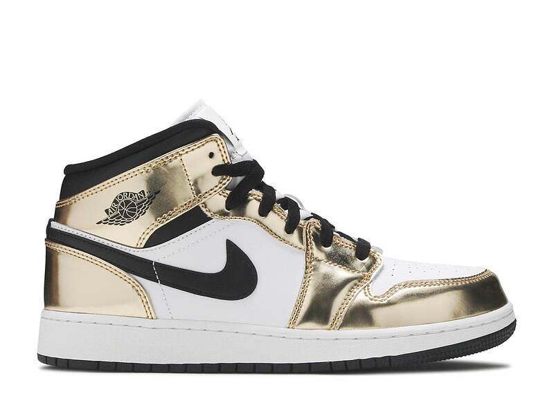 'Air Jordan 1 Mid 'Metallic Gold