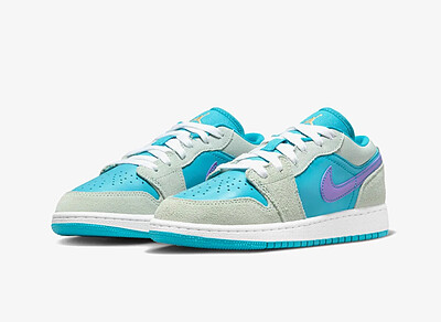 Air Jordan 1 Low SE ‘Aquatone Pistachio’ Gs