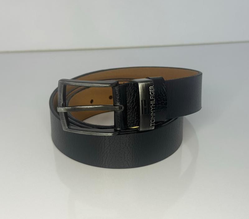 کمربند مردانه چرم مصنوعی (فوم) طرح TOMMY HILFIGER کد 1127