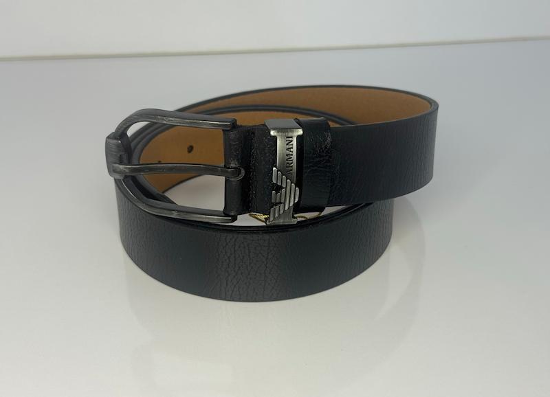 کمربند مردانه چرم مصنوعی ( فوم) طرح ARMANI کد 1130
