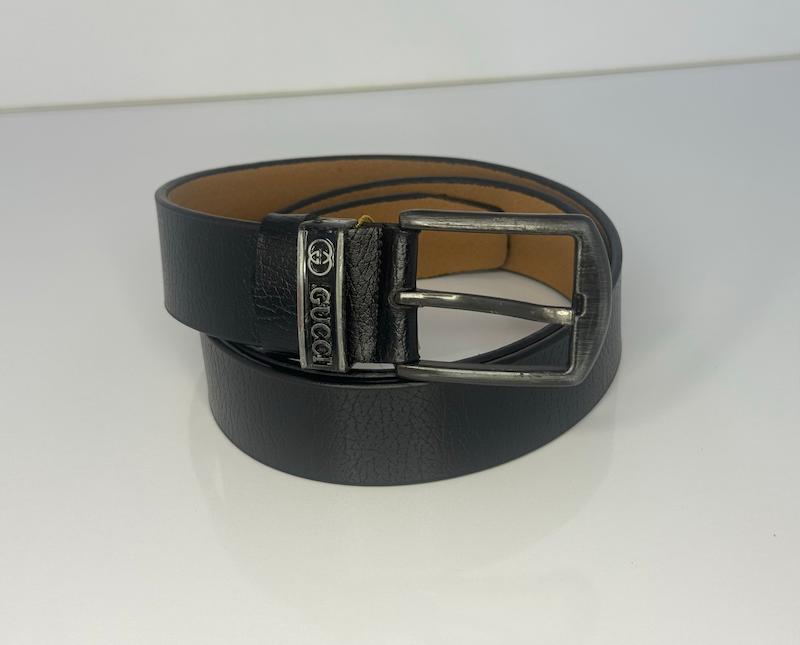 کمربند مردانه چرم مصنوعی ( فوم) طرح GUCCI کد 1136