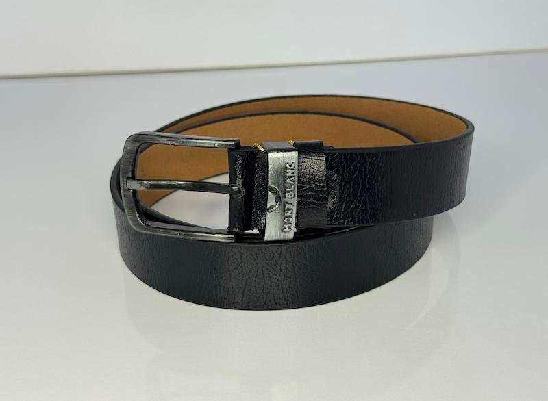کمربند مردانه چرم مصنوعی (فوم) طرح  MONT BLANK کد 1143