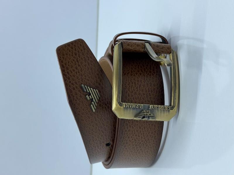 کمربند چرم مصنوعی (فوم) طرح جورجیو آرمانی GIORGIO ARMANI کد 1009