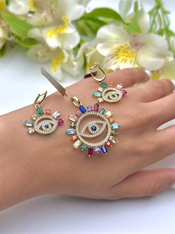 نیم ست طلا  مولتی 