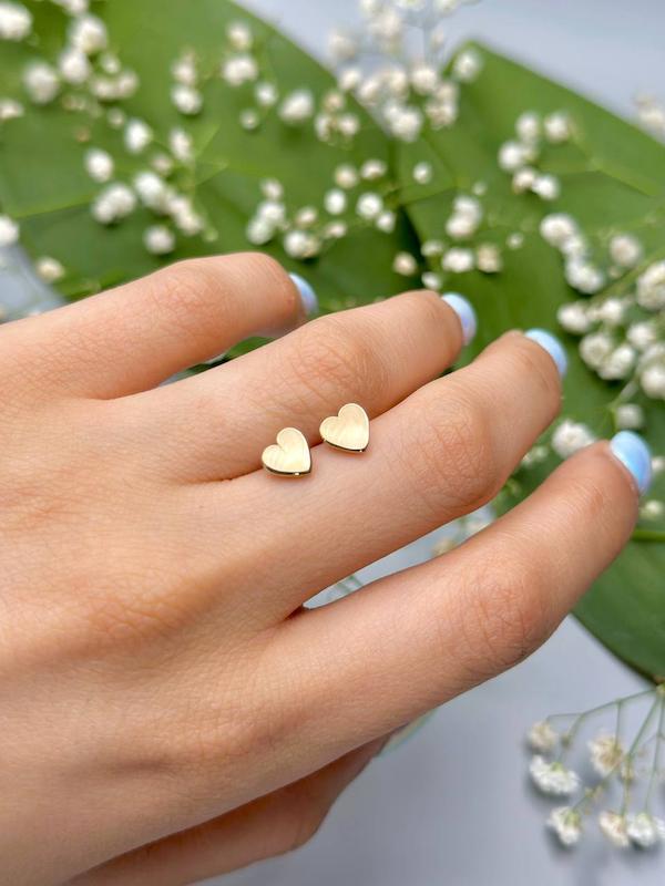 گوشواره طلا قلب