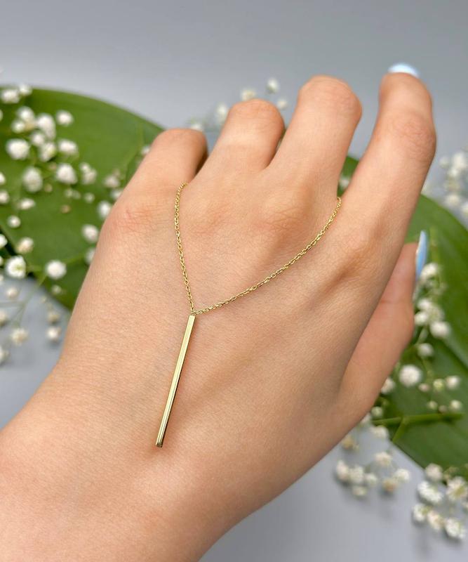 گردنبندطلا خطی