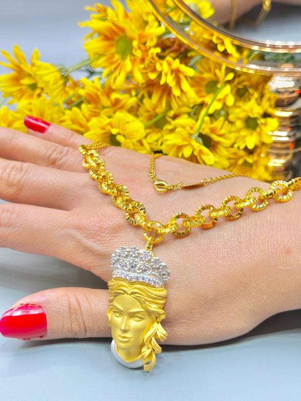 رولباسی و گردنبند طلا  الیزابت لومیر