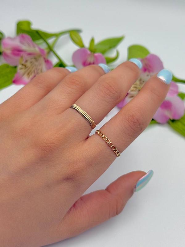 انگشتر طلا مینیمال