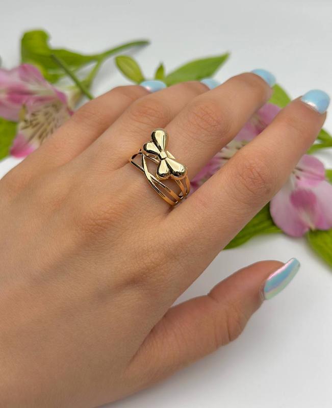 انگشتر طلا  پاپیون