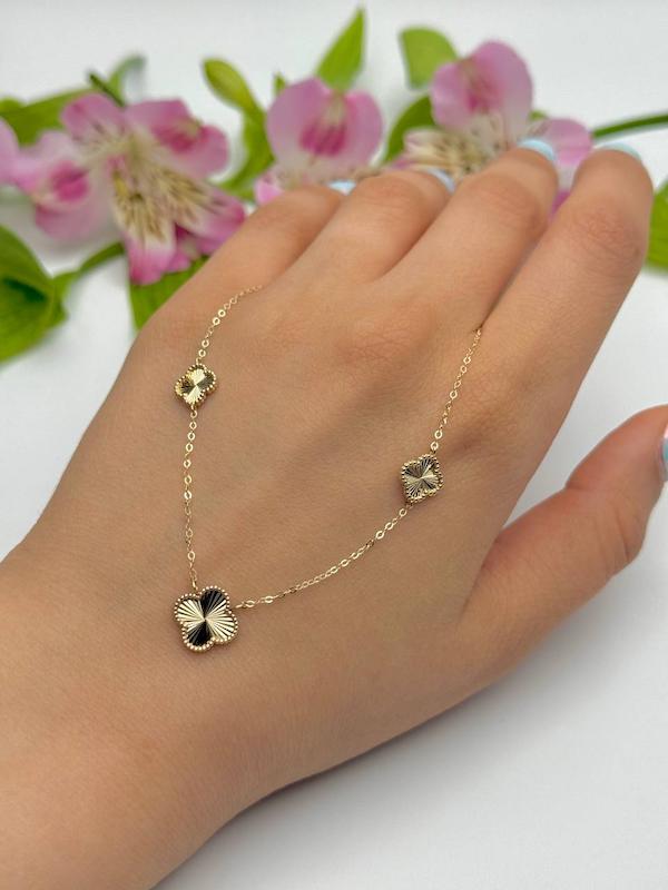 گردنبند  طلا ونکلیف