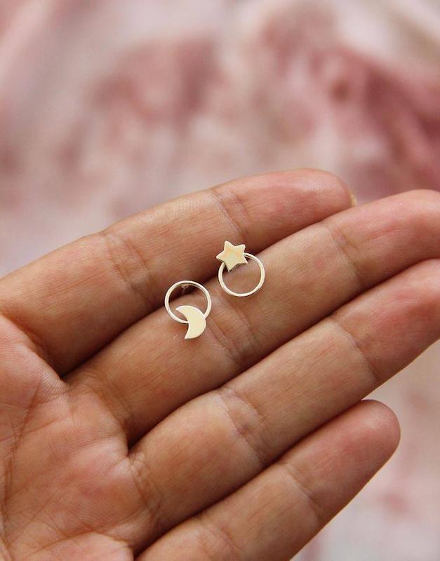 گوشواره طلا مینیمال