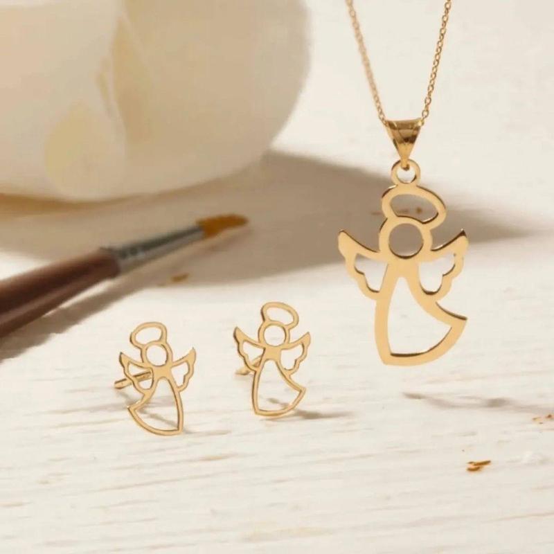 نیم ست طلا فرشته