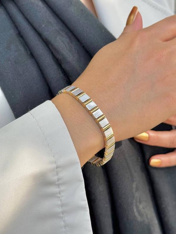 دستبند طلا امگا اسپرت 