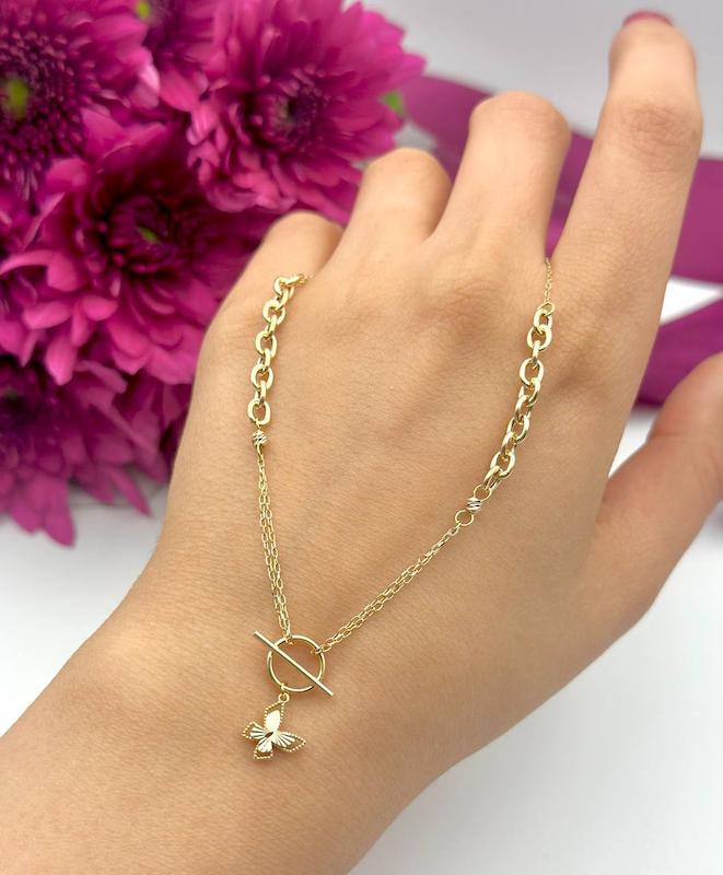 گردنبند طلا  پروانه