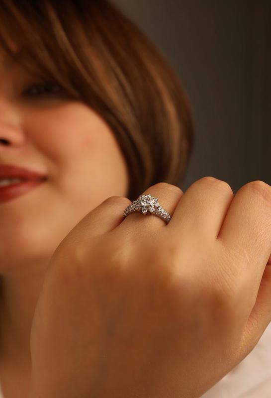 انگشتر طلا  فلاور