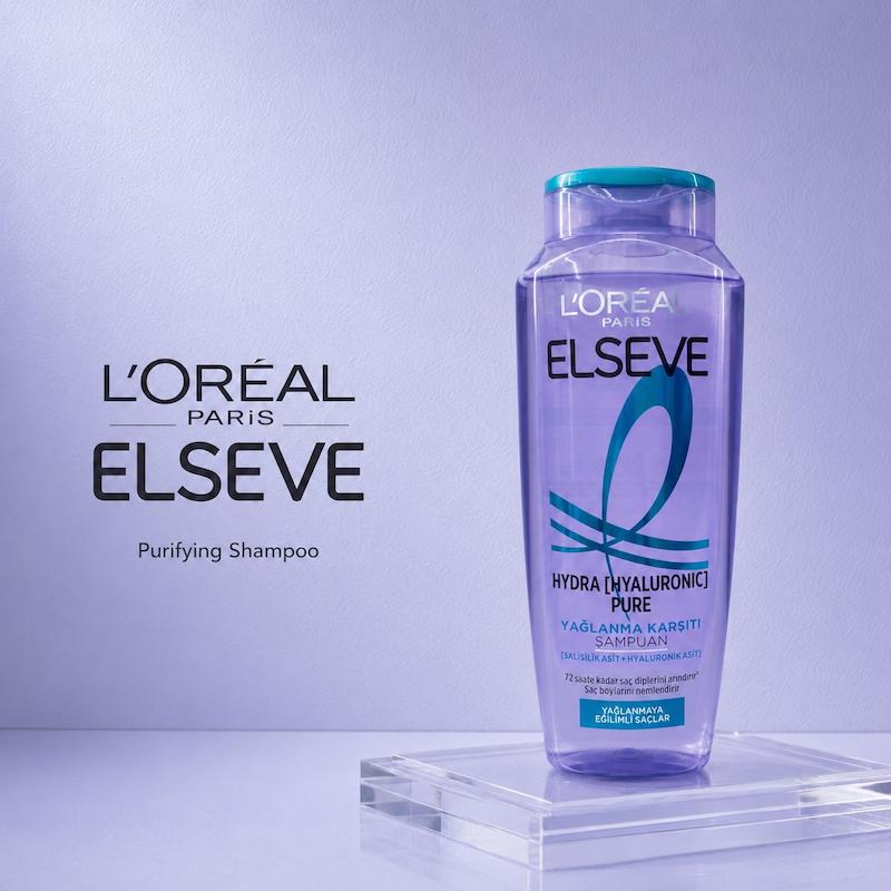 شامپو ضدچربی هیدرا هیالورونیک پیور السیو L‘OREAL