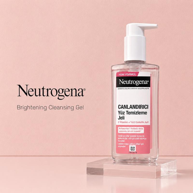 ژل شوینده روشن‌کننده صورت Neutrogena