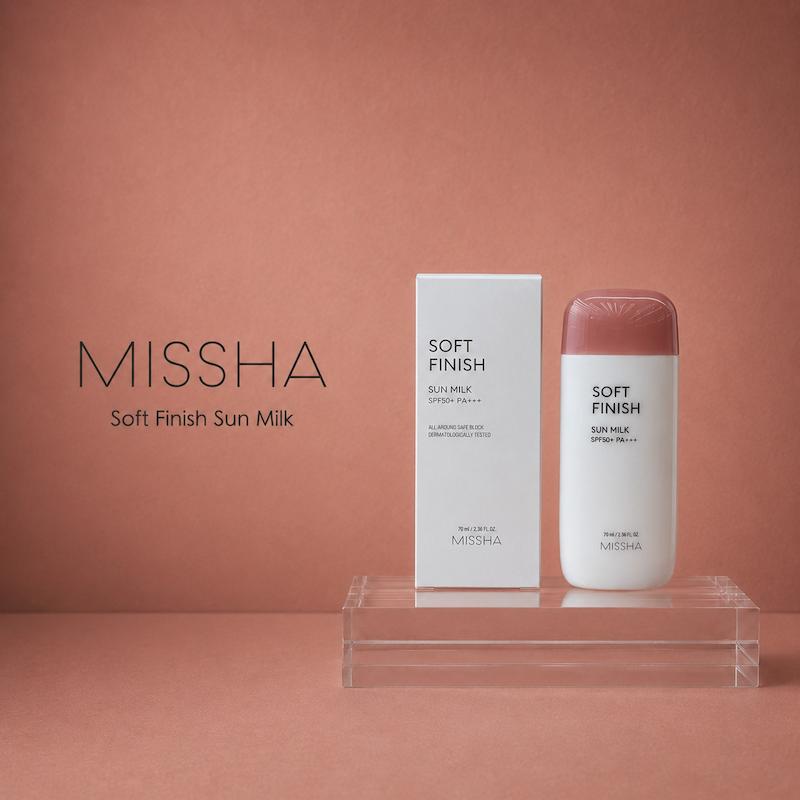 ضدآفتاب میشا مدل Soft Finish Sun Milk